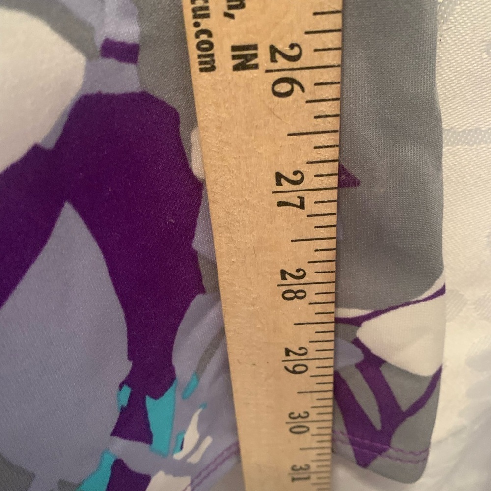 New Lane Bryant Woman’s Purple Multi-Colored Floral Dress Fit&Flare Size24 - Picture 8 of 10